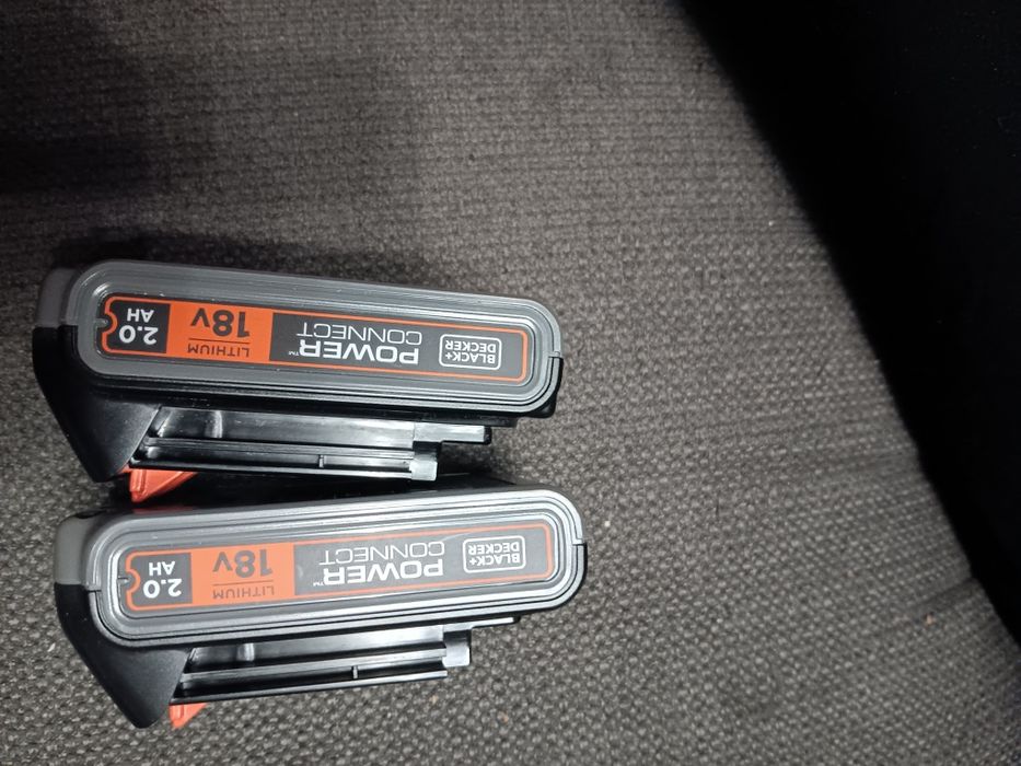 2 baterias black+decker