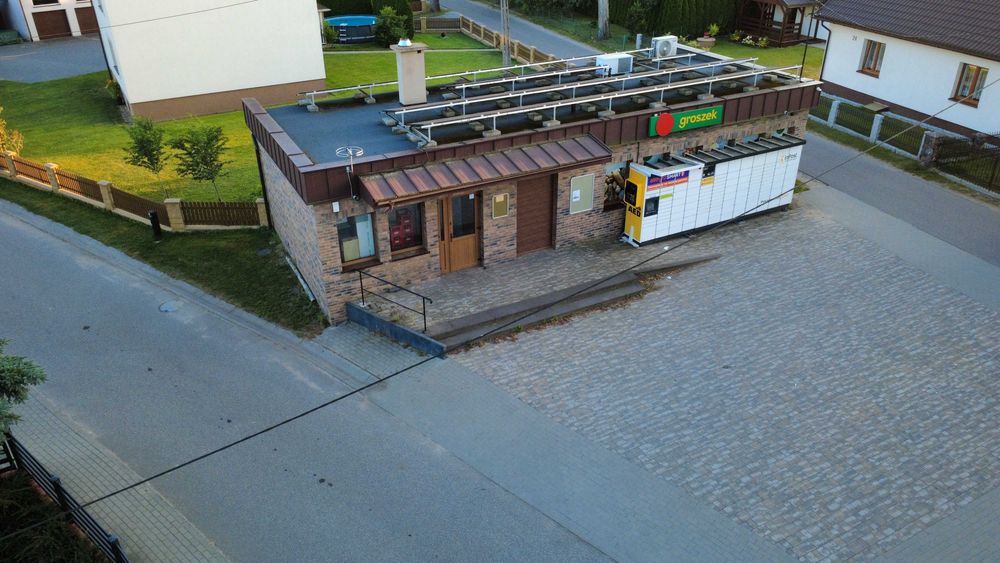 Sklep / lokal usługowy 96 m² | InPost | fotowoltaika | 500 m od jeziora