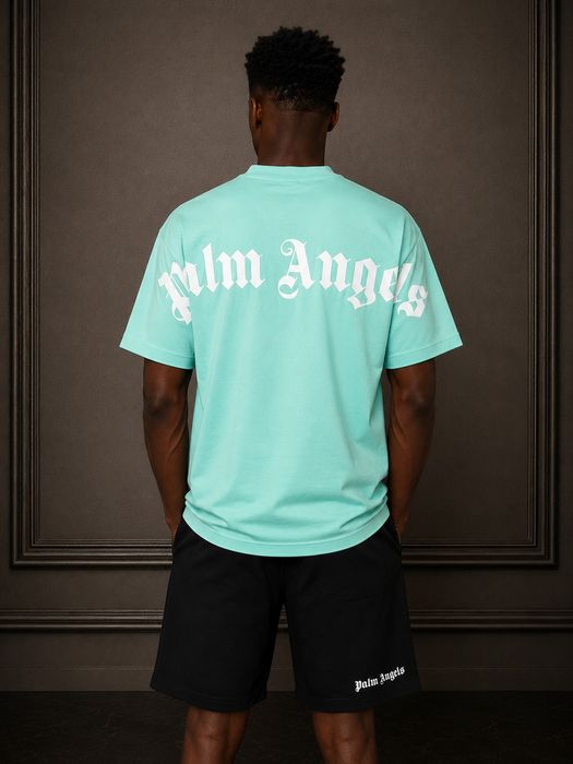 Palm Angels t-shirt L miętowa koszulka