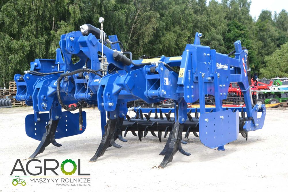 Pług dłutowy bezorkowy Rolmako Ripper U624 2,5m  / 3m Atilla Karsten