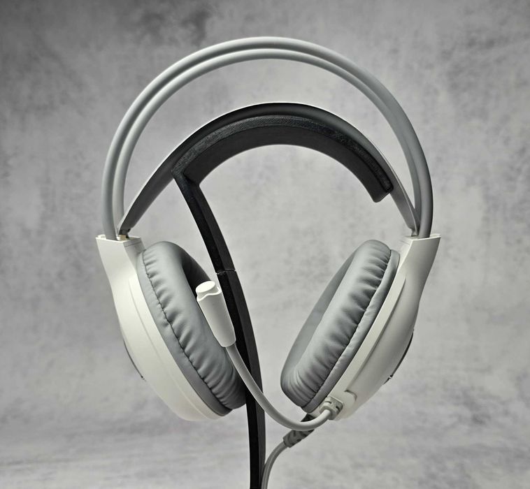 Гарнітура дротова ігрова A4Tech FH300U White usb Нова