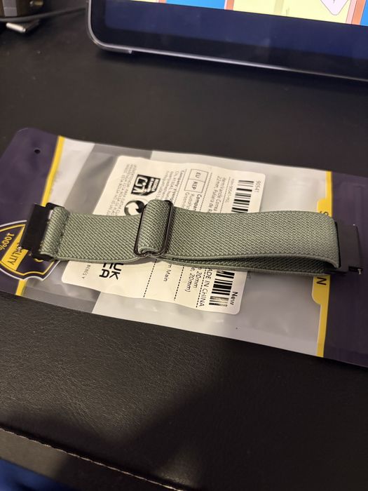 Bracelete relogio verde 20mm