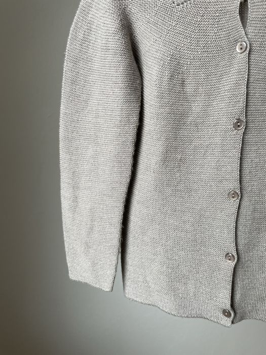 Kardigan lillelam merino wełna sweterek na guziki 116