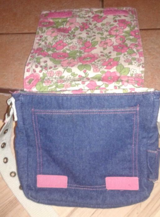dżinsowa torebka listonoszka OLD NAVY