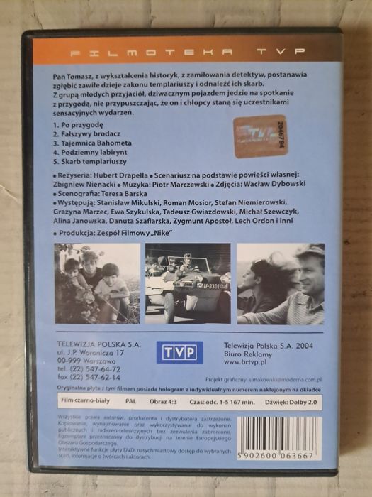 Samochodzik i templariusze- serial dvd