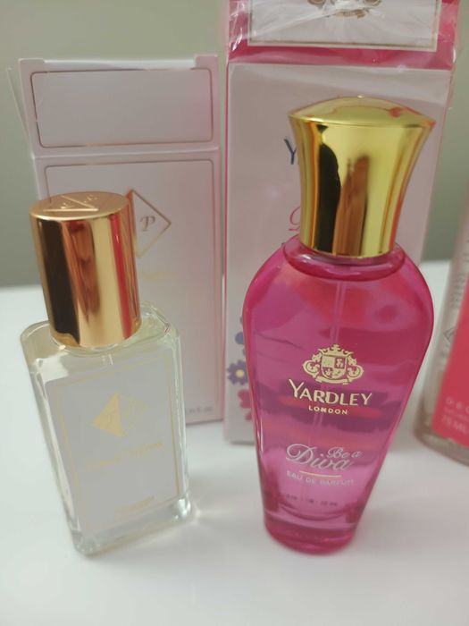 Perfumy Aguilera, Yardley, Avon,Betty Barclay, Ferragamo