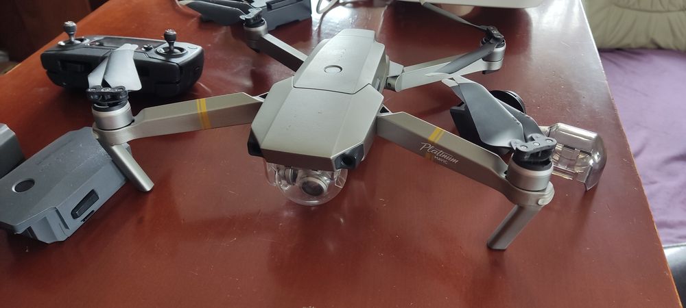 Dji Mavic Pro Platinum, 3 baterie + DJI Googles