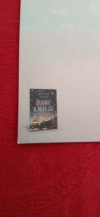 Postal Boas Festas-Quando a neve cai