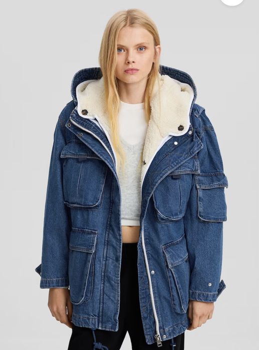 Kurtka parka bershka