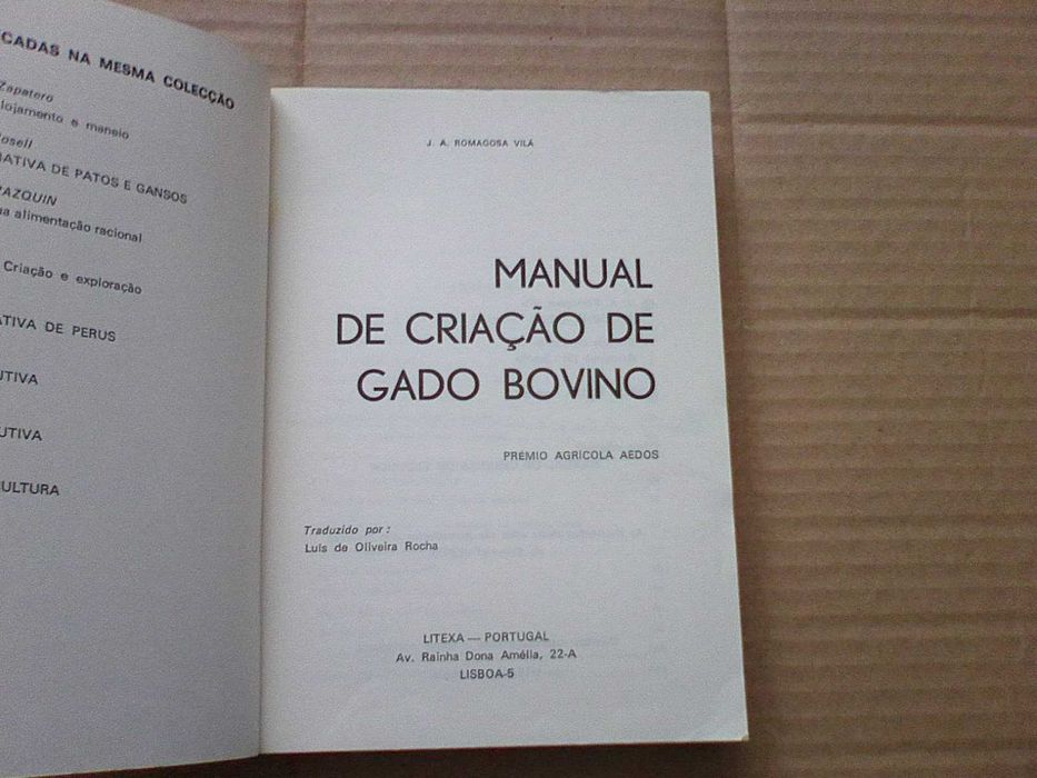 Manual de Criação de Gado Bovino