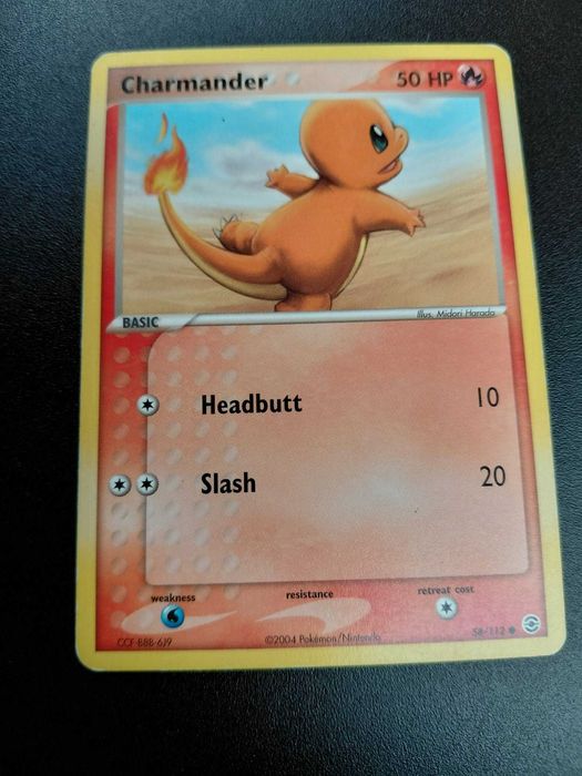 Pokemon Card - Charmander 50 HP