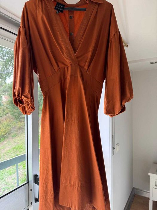 Vestido laranja da SPELL MODELO INVULGAR