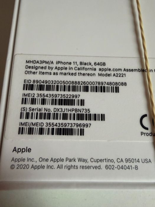 iPhone 11 64gb Black Idealny Bateria 100%