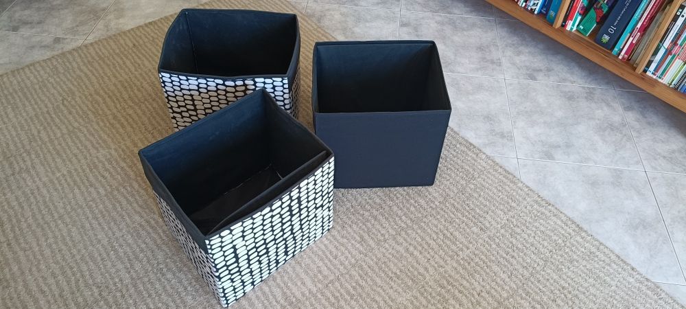 3 Caixas IKEA (30x30x30cm)