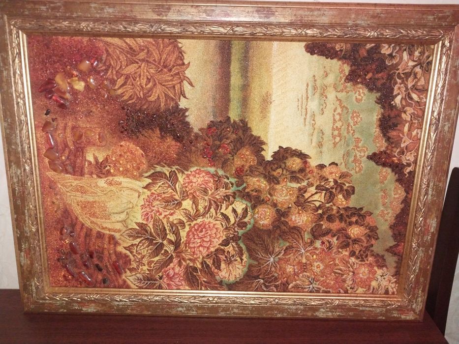 Картина из янтаря 67×50см