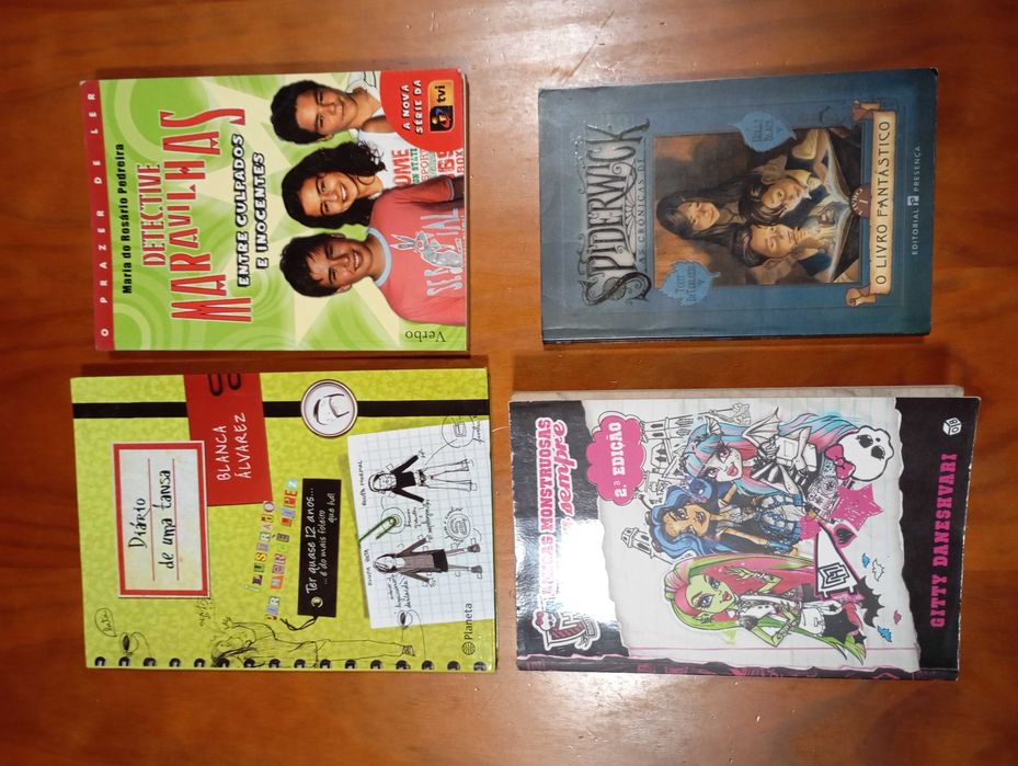 4 livros juvenis