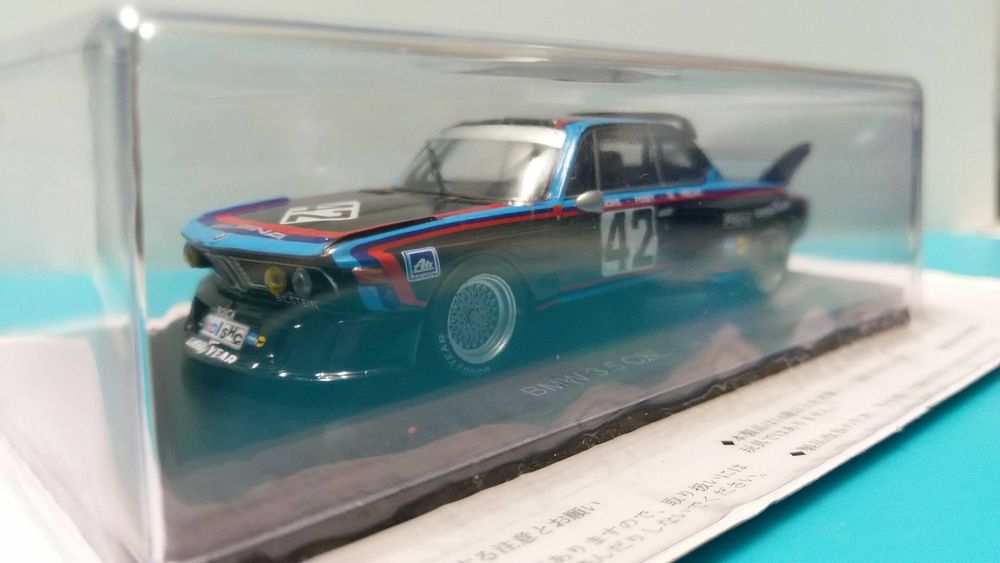 BMW 3.5 CSL #42: 24h Le Mans 1976 - Miniatura Spark/Hachette 1/43