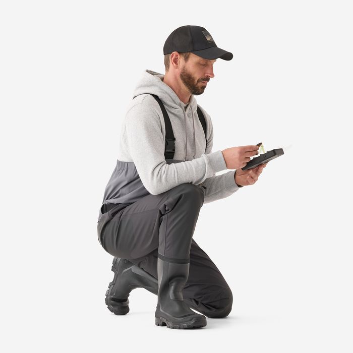 Waders de Pesca Respiráveis 500 BR com Botas
