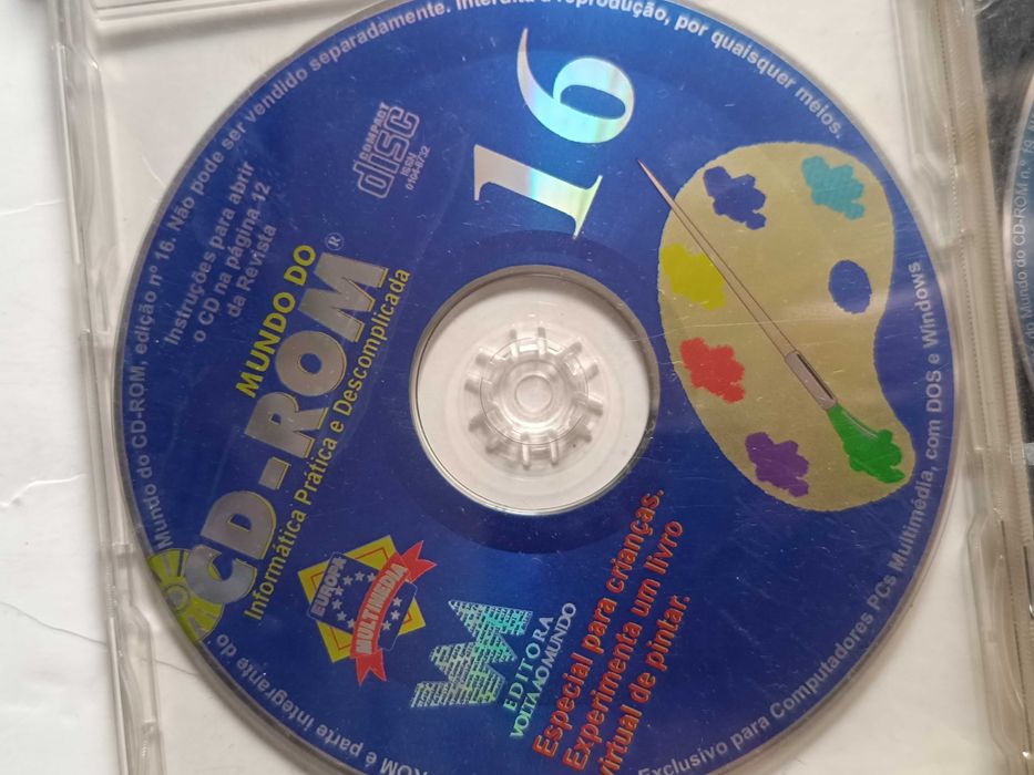 8 Cds da Revista Mundo do CD Rom
