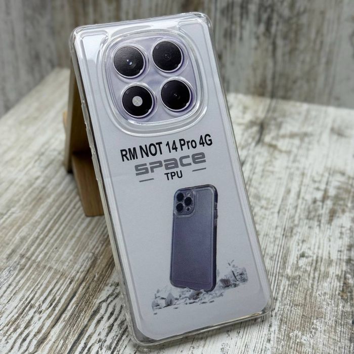 Чехол силиконовый Space TPU на Xiaomi Redmi Note 14 Pro 4G и др. Чохол