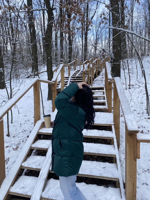 Куртка пуховик katrinuri пух дизайнерська куртка