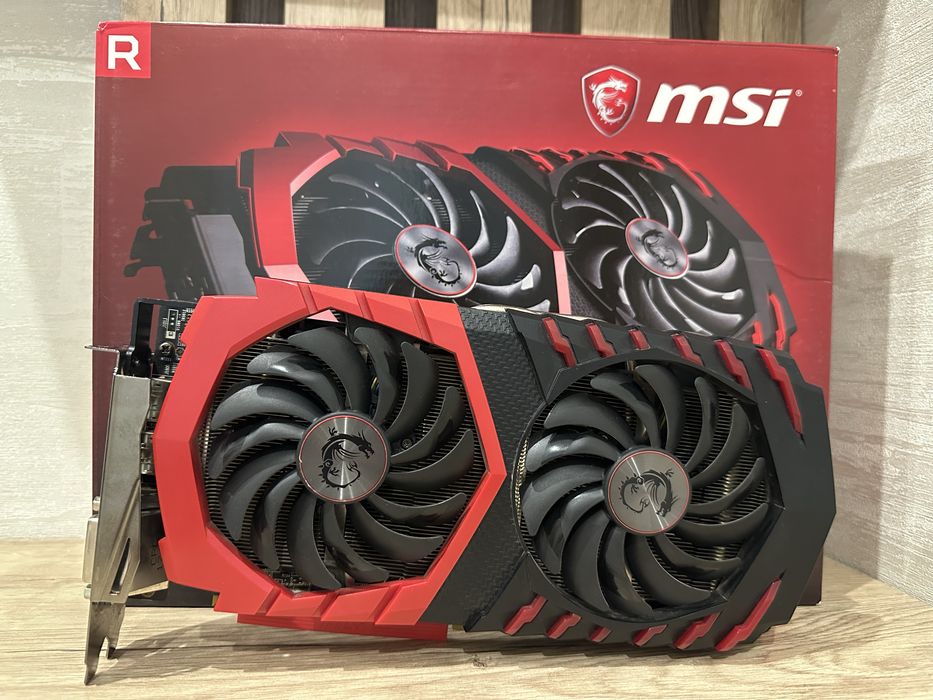 msi rx 580 gaming x - купить компьютеры и комплектующие - Цена на