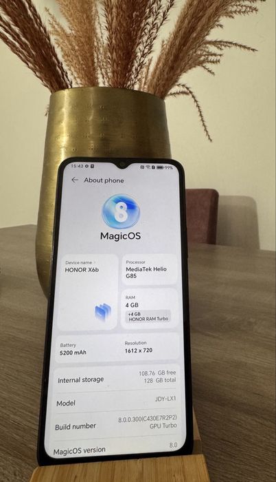 Honor x6b 128Gb Impecavel