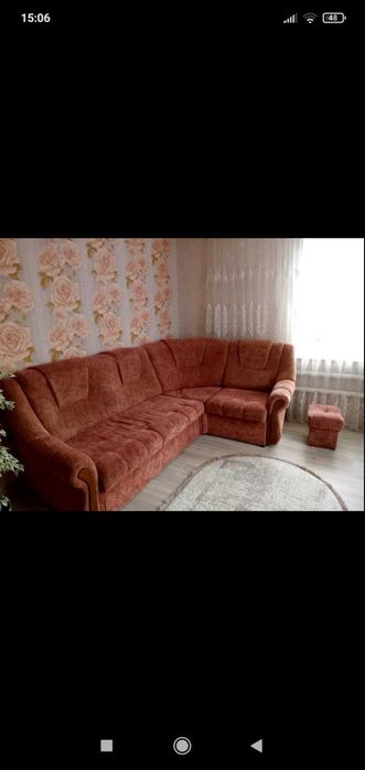 Продається м'який куточок у вітальню, зал , в хорошому стані, дешево!!