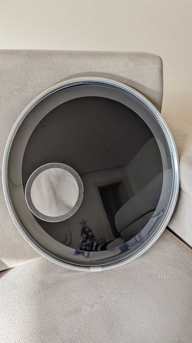 Pele bombo 20" Evans EQ3 Resonant Black (usada 1 única vez)