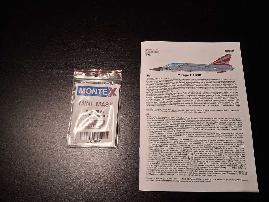 Kit Modelismo - Mirage F.1B