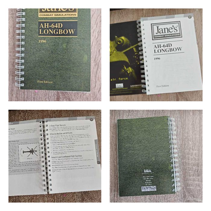 Jane’s AH-64D Longbow – PC CD-ROM Classics – EA - STAN BDB