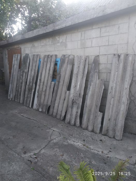 Шифер б/у остатки ( всё что осталось)