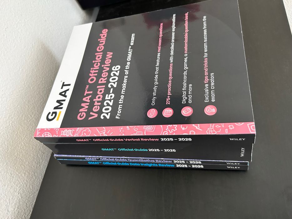GMAT Official Guide 2025–2026 - 4 livros