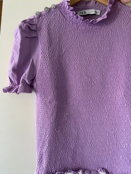 Camisola manga curta Zara