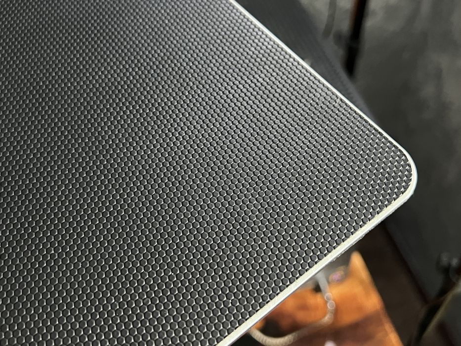 GLSSWRKS Kazemi Mousepad Premium Glass Limited Edition BLACK 490x420mm