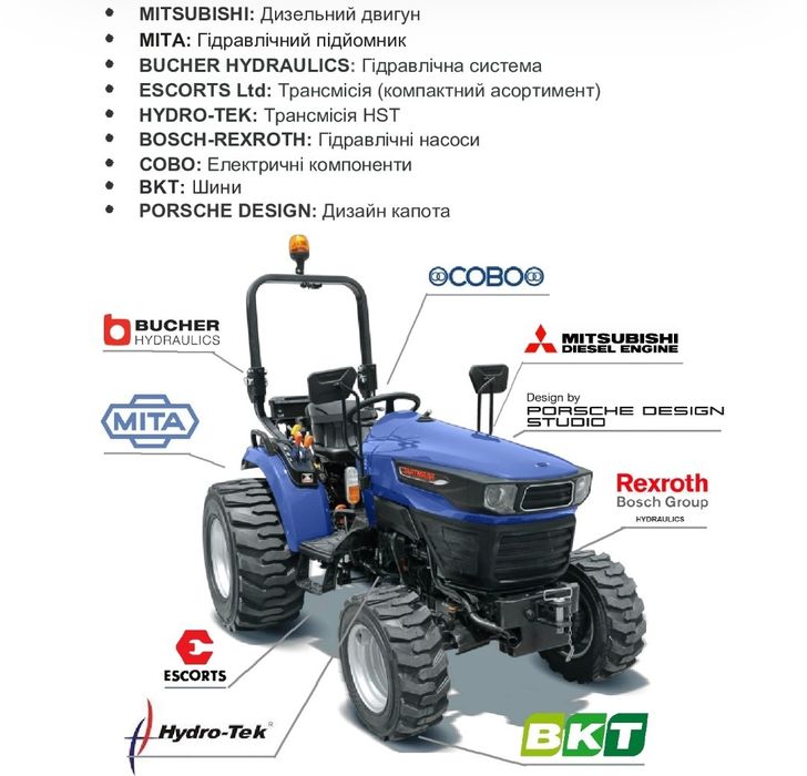 міні трактор Farmtrac 26, 25кс