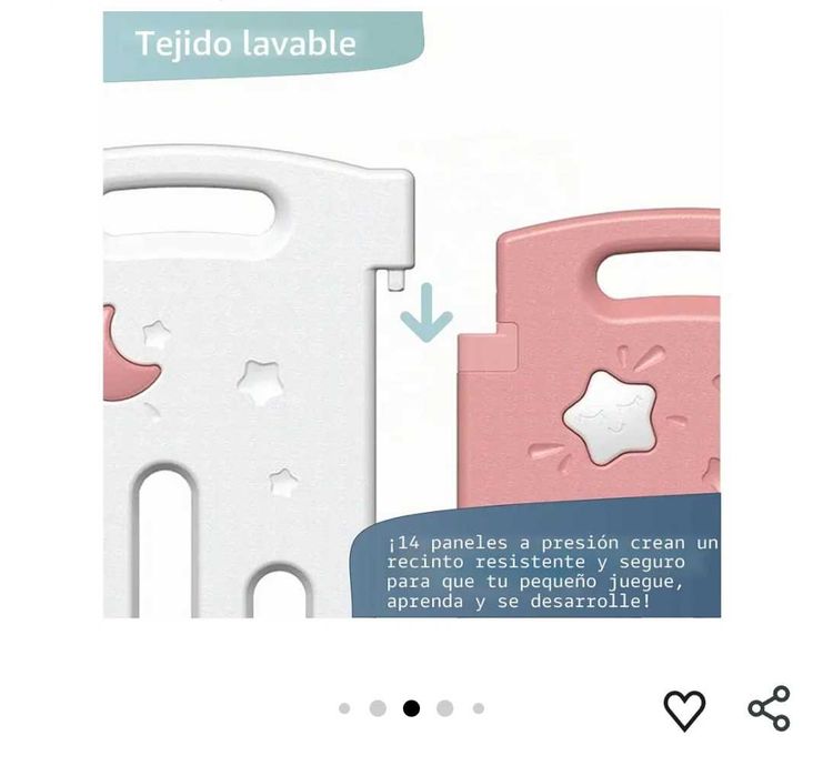 Parque para bebé com tapetes