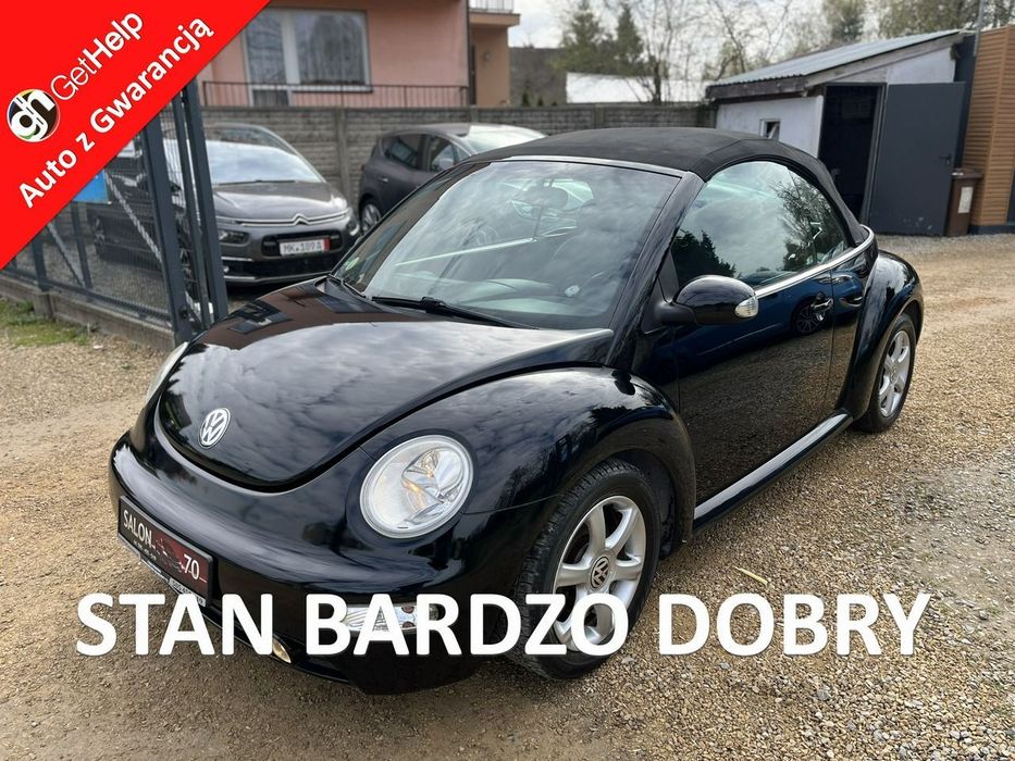 Volkswagen New Beetle 1.4 Klima El szyby Alu Bez Rdzy Stan BDB Bezwypadk Oplacony