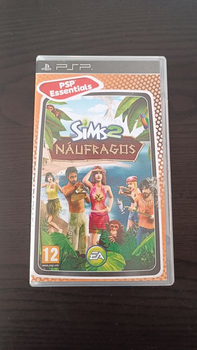 Jogo PSP SiMs 2 Náufragos como novo