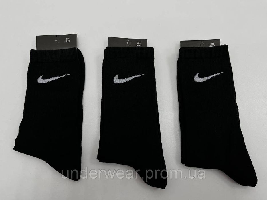 Найк Цена 240 за 12 пар, носки шкарпетки Nike, Adidas, высокие р.40-45