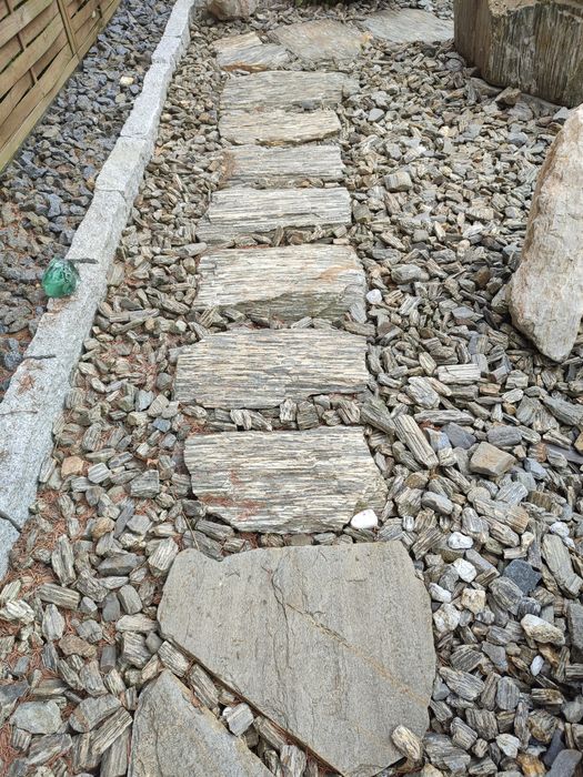 Płytka laminowana/ gnejs sciezkowy/ kamień ogrodowy