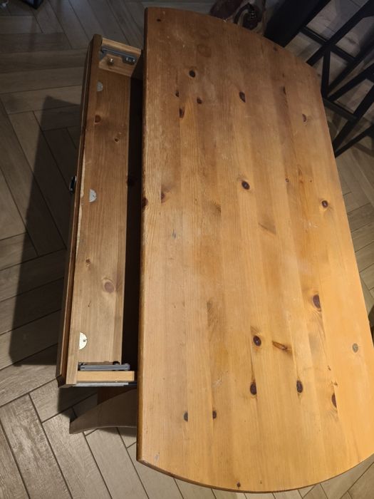 Biurko stolik z półką IKEA LEKSVIK