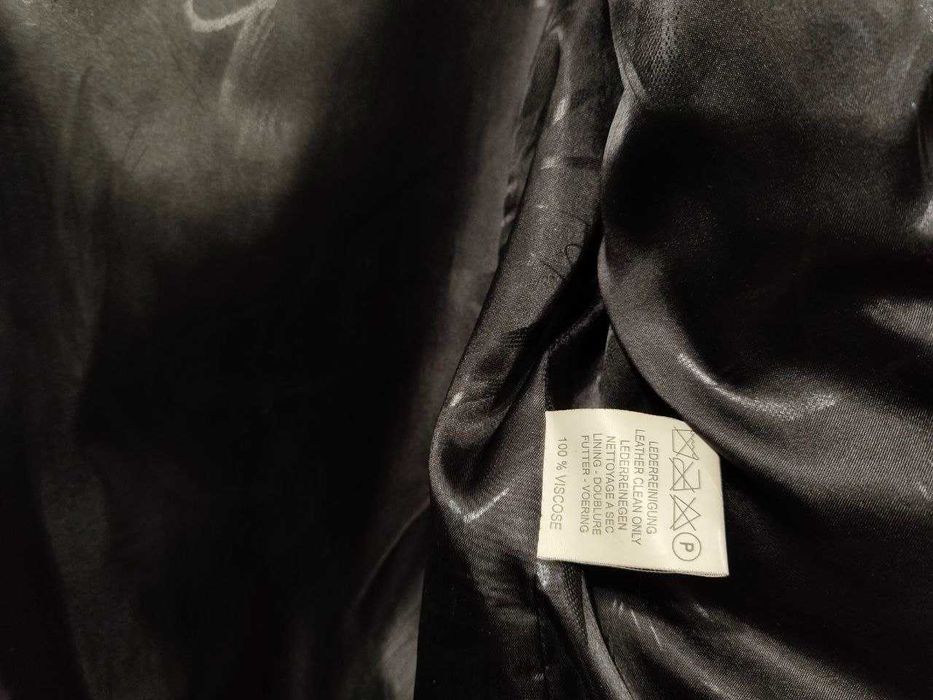 Коротка шкіряна куртка (натуральна шкіра) XS