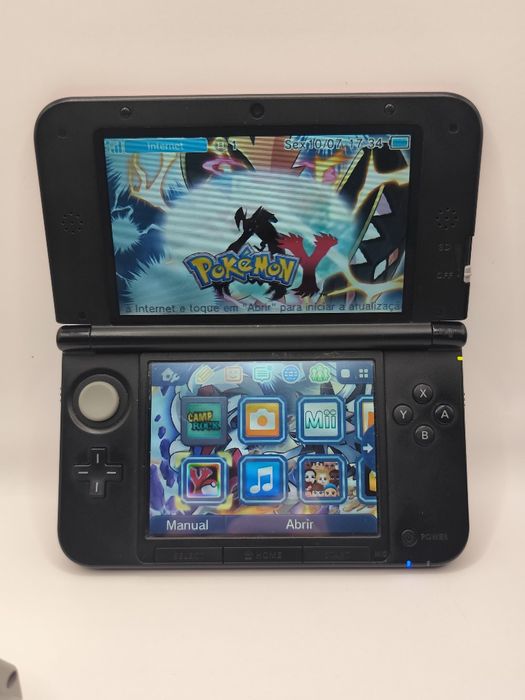 Nintendo 3DS XL Vermelha + Coleção Pokémon  + Bolsa + Carregador Original