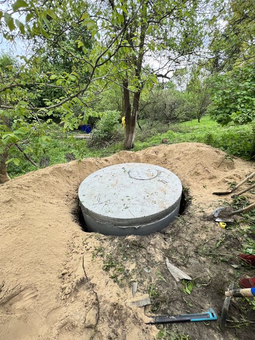 Монтаж Септика під ключ | Вигрібні ями | Кільця бетонні | Траншеї