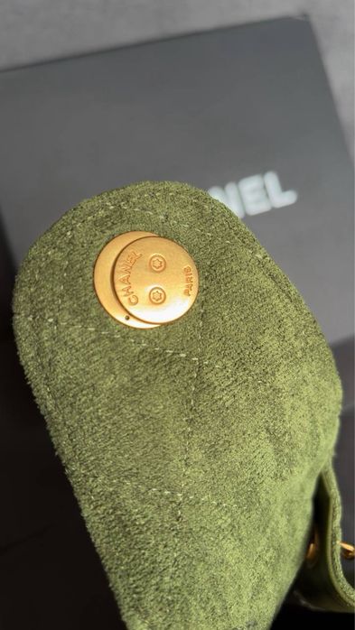 Сумка Chanel 25 Hobo Bag Olive Green / Khaki