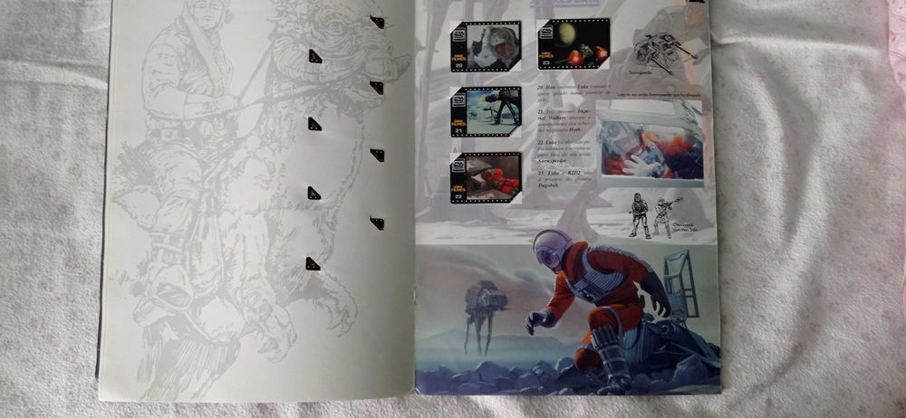 Caderneta Star Wars Matutano - Slides - Completa