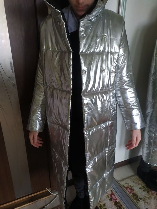 Куртка тёплая,двухсторонняя