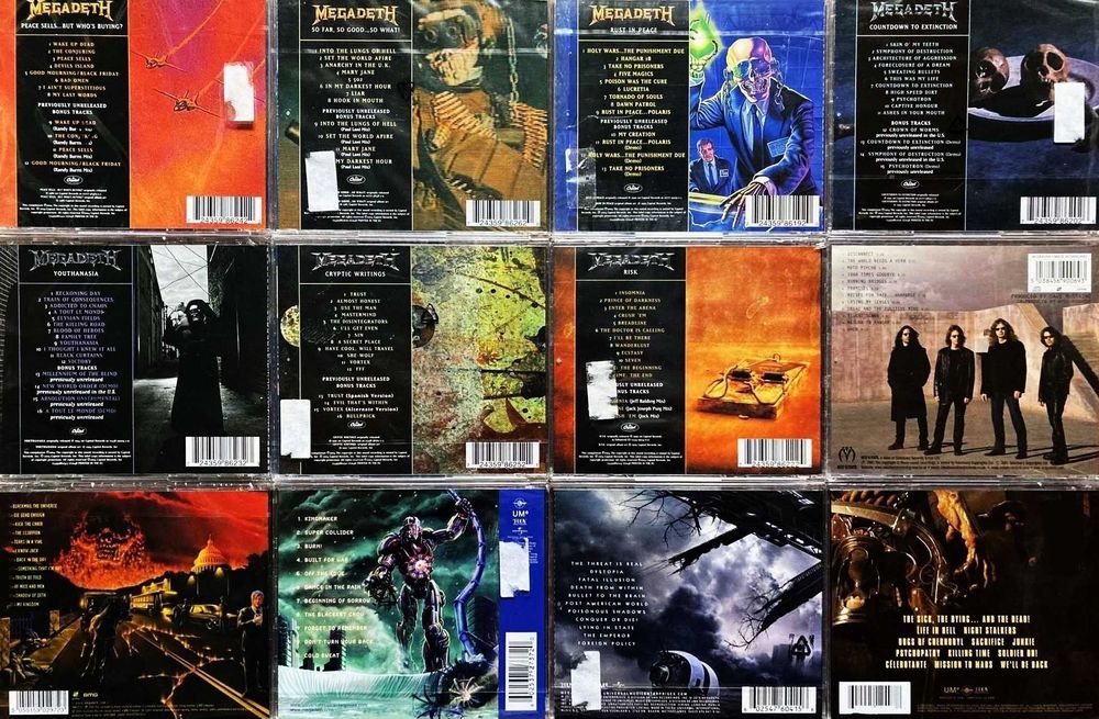 megadeth - купити CD, DVD диски - Ціна на OLX.ua