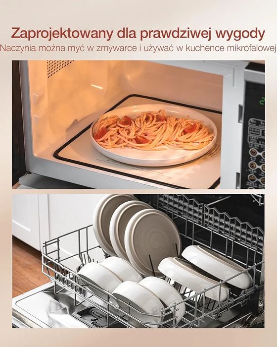 Zestaw zastawy stołowej . Richmount milkyway series 12